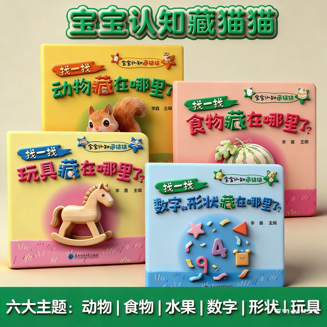 Baby Food Year Old - إدراك الطفل، القط المخفي، تعليم الرضع،