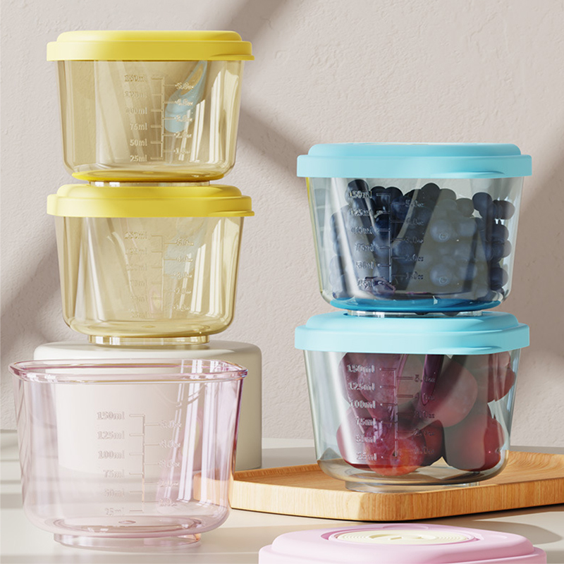 Baby Food In Jars - 6 قطع من حاويات تخزين أغذية