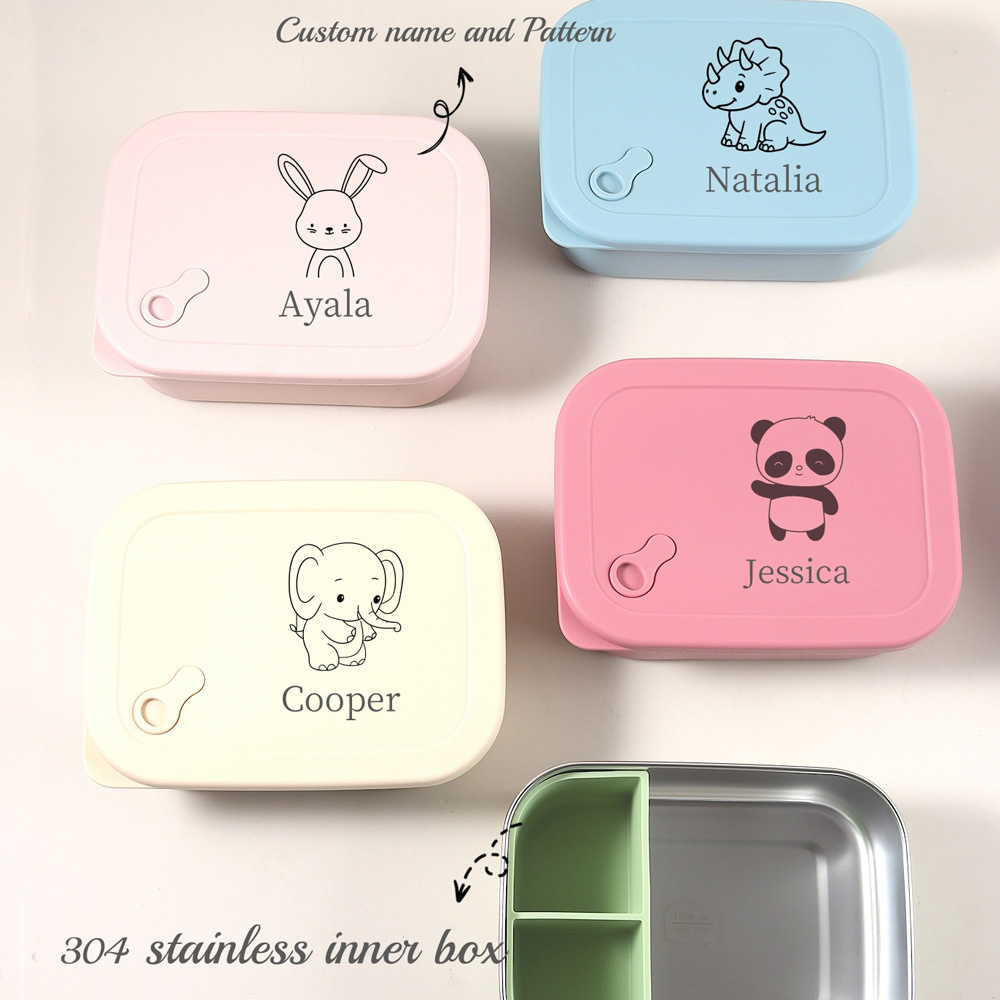 Baby Food Equipment - صندوق غداء للأطفال من السيليكون بسعة