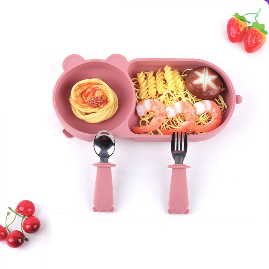 طفل كوب شفط من السيليكون وعاء  - مراجعة Baby Food Equipment وسعره