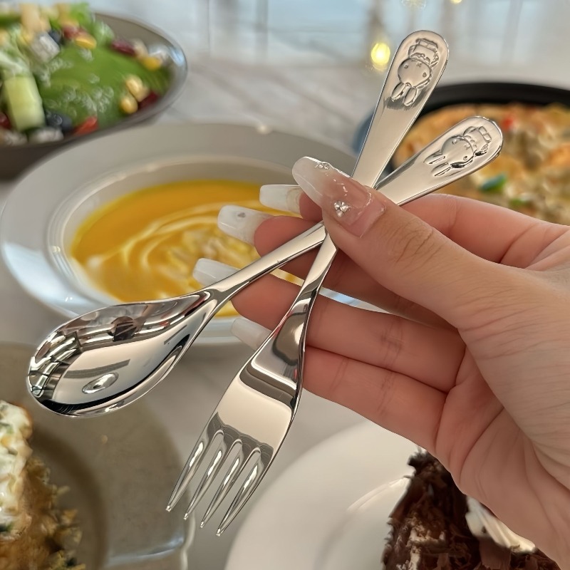 ملعقة أطفال كرتونية لطيفة من ا - مراجعة Baby Food Japan وسعره