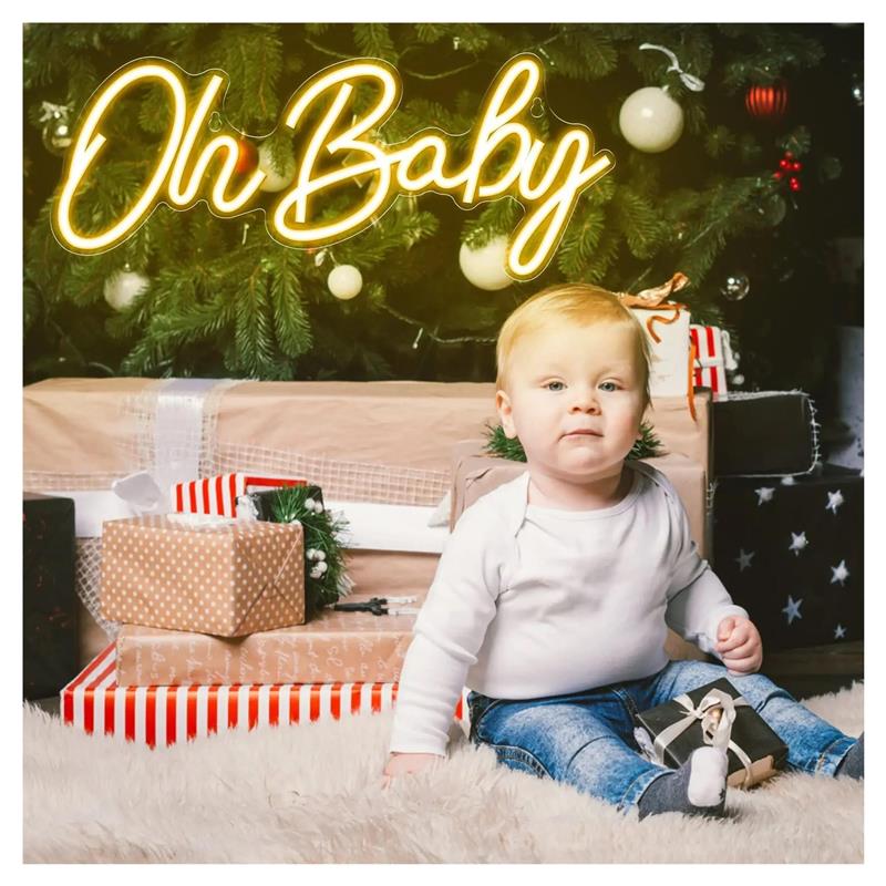 لافتات نيون Oh Baby لديكور الح - مراجعة Baby Food Restaurant وسعره