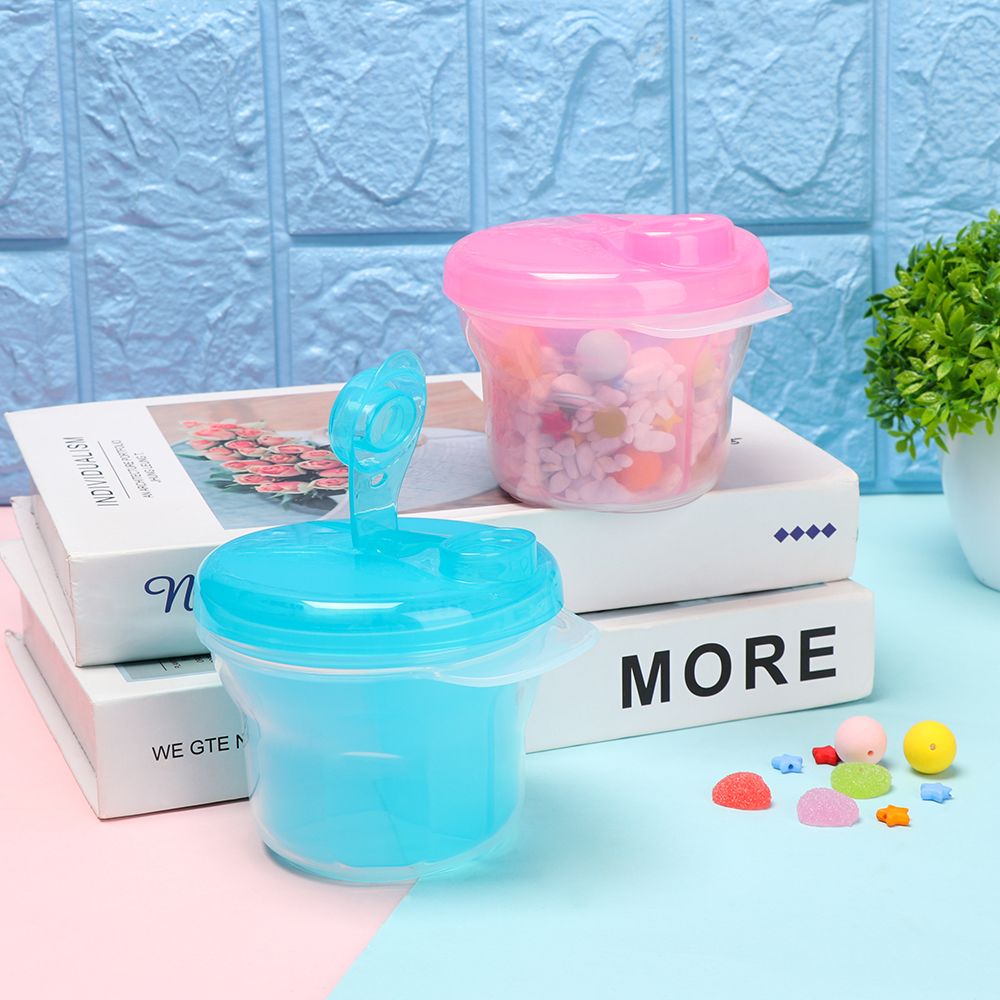 بی ملک پاؤڈر ڈسپنسر سنیک پاٹ ا - مراجعة Baby Food In Jars وسعره
