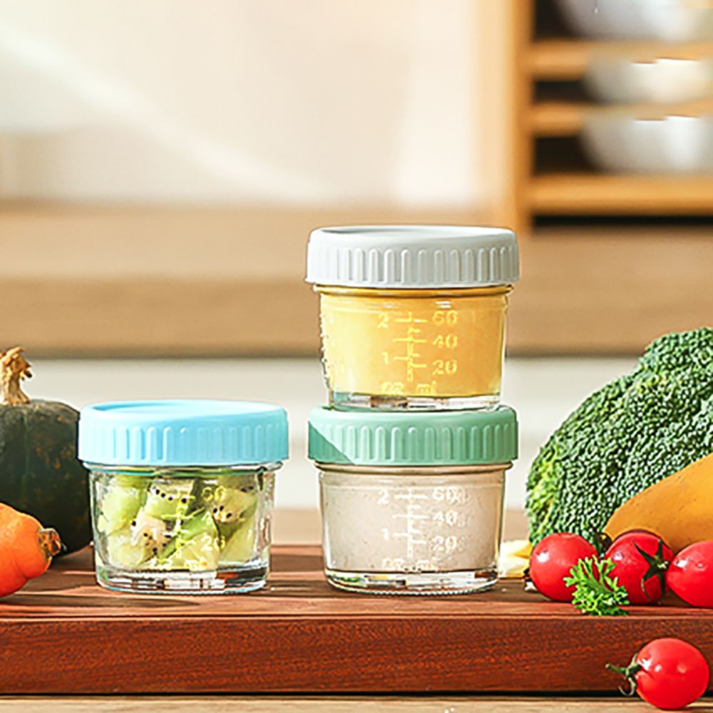 6 قطعة برطمان طعام للأطفال زجا - مراجعة Baby Food In Jars وسعره