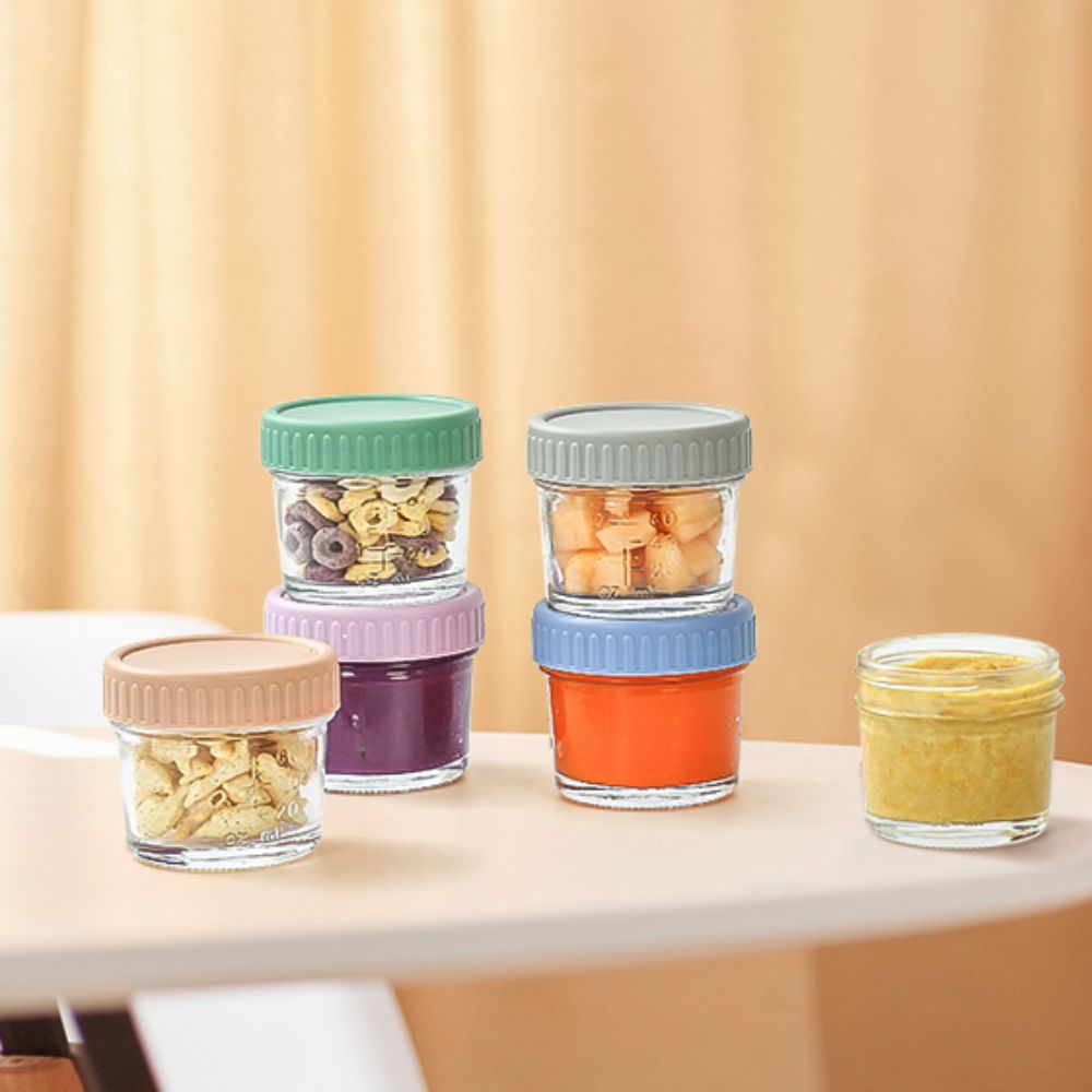 6 قطعة برطمان طعام للأطفال زجا - مراجعة Baby Food In Jars وسعره