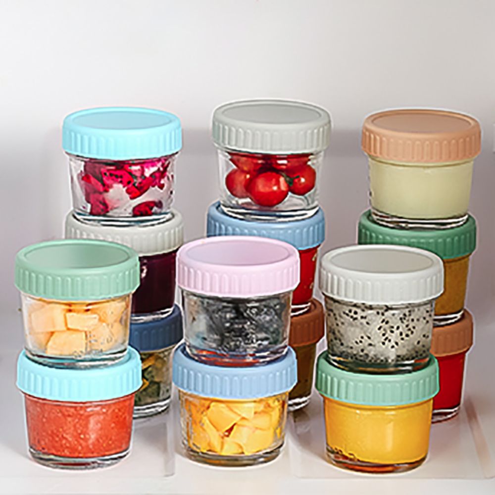 6 قطع من أوعية زجاجية لطعام ال - مراجعة Baby Food In Jars وسعره