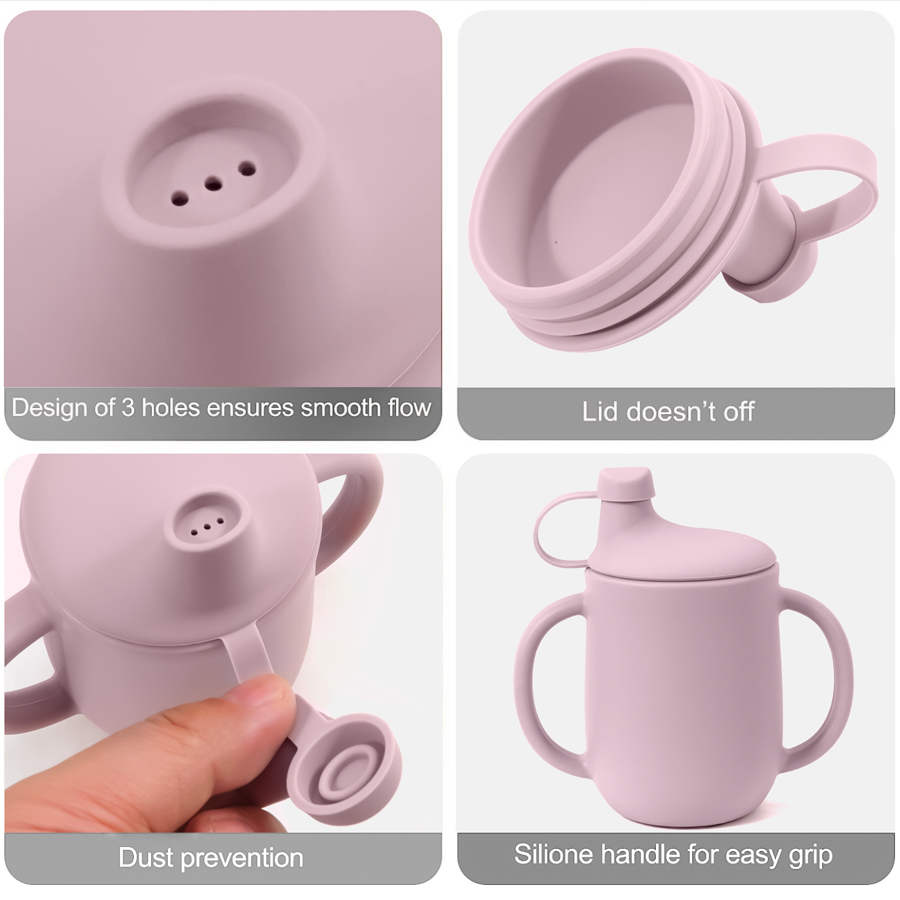 أكواب جديدة من السيليكون للأطف - مراجعة Snack Cup Toddler وسعره