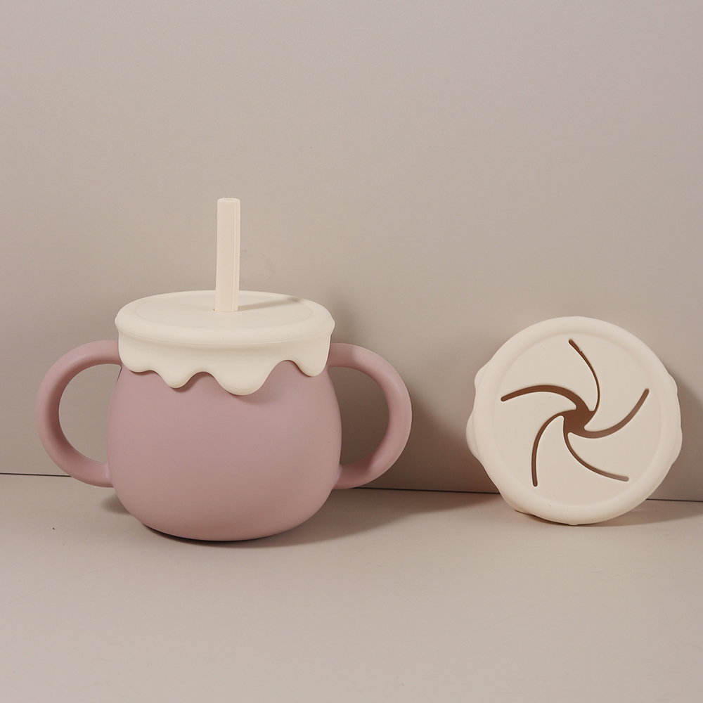 كوب أطفال مخصص 280 مل - 3 في 1 - مراجعة Snack Cup Toddler وسعره