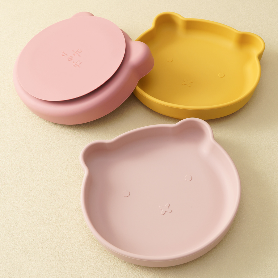 1 قطعة أطباق الطفل سيليكون شفط - مراجعة Baby Food Equipment وسعره
