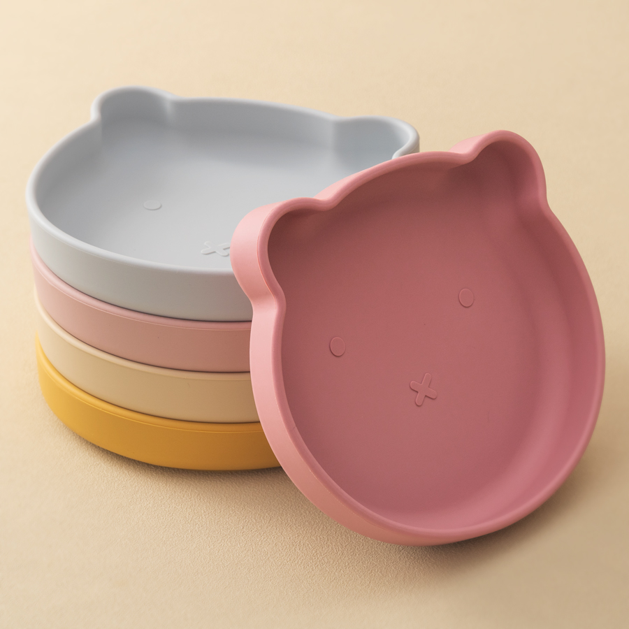 1 قطعة أطباق الطفل سيليكون شفط - مراجعة Baby Food Equipment وسعره