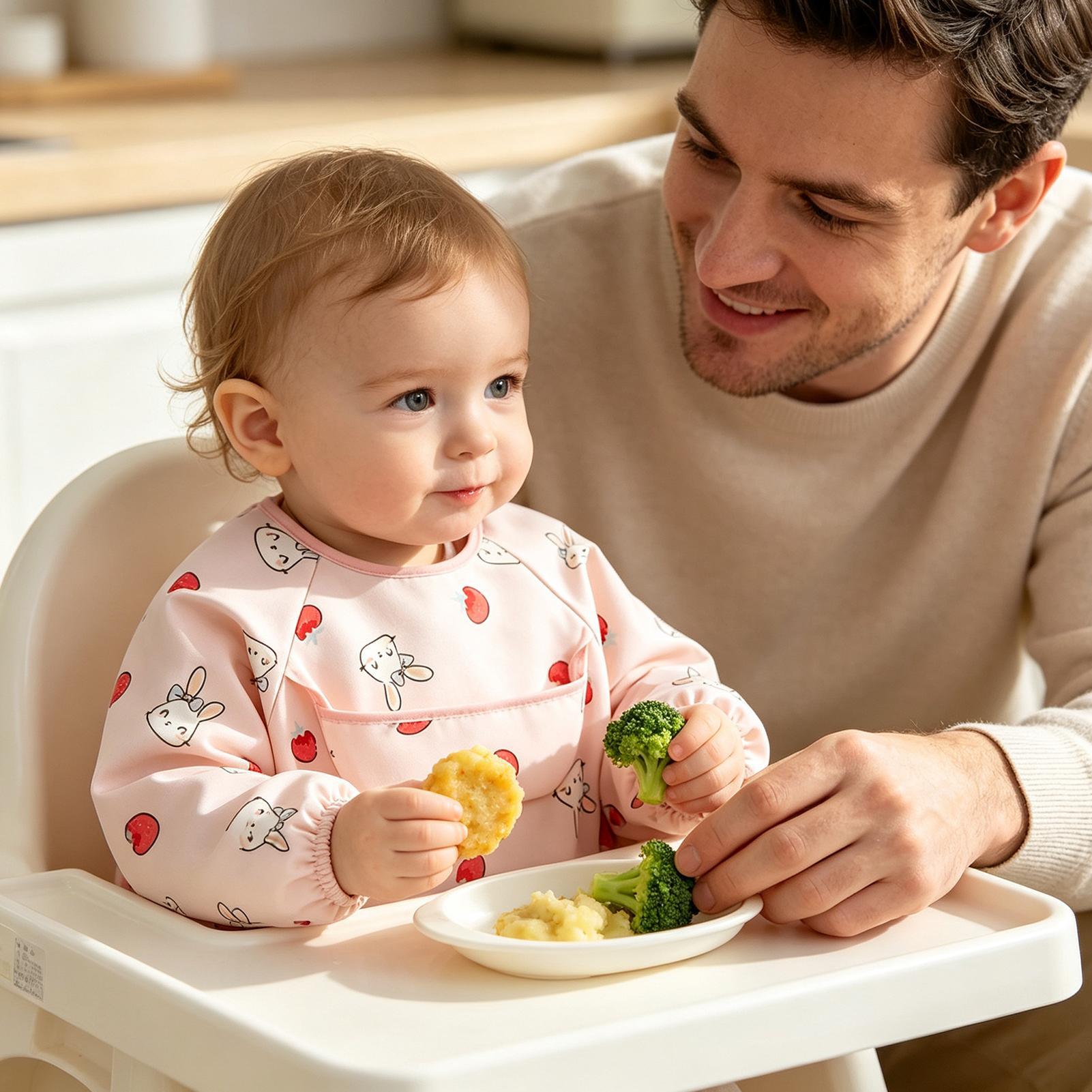مريلة تغذية ناعمة قابلة للتعدي - مراجعة Baby Food Restaurant وسعره