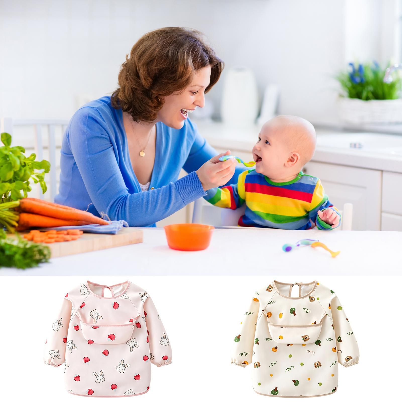 مريلة أطفال ناعمة قابلة للتعدي - مراجعة Baby Food Restaurant وسعره