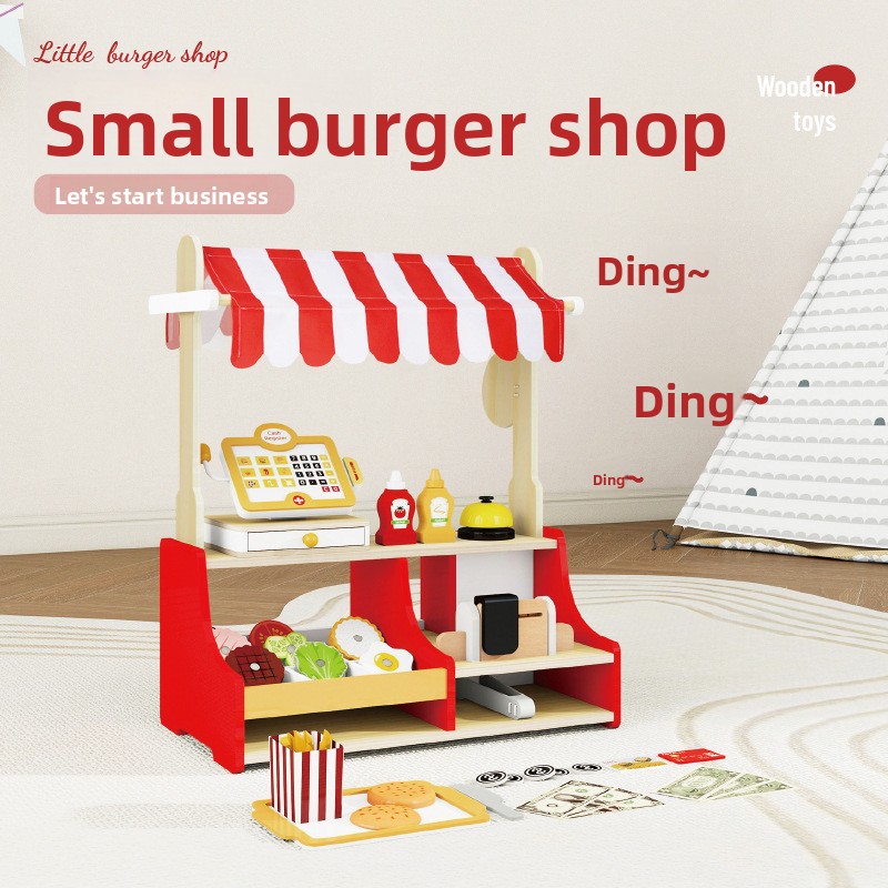 لعبة أطفال خشبية على شكل متجر  - مراجعة Baby Food Restaurant وسعره